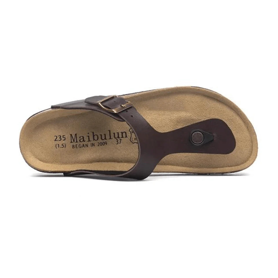 Sandalo Mykonos - Marrone scuro