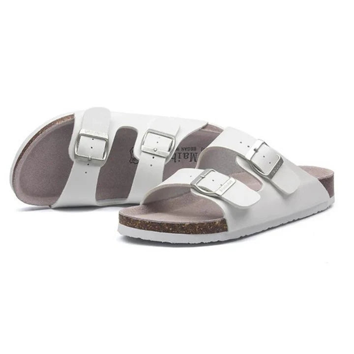 Sandalo in pelle Tokio - Bianco